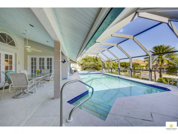 Marco Island Vacation Home Three Bedroom with Pool Sleeps 8
