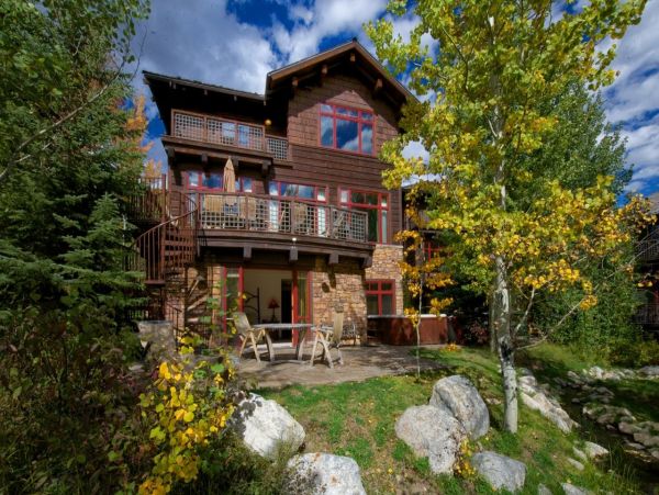 Jackson Hole Six Bedroom Vacation Home with Hot Tub