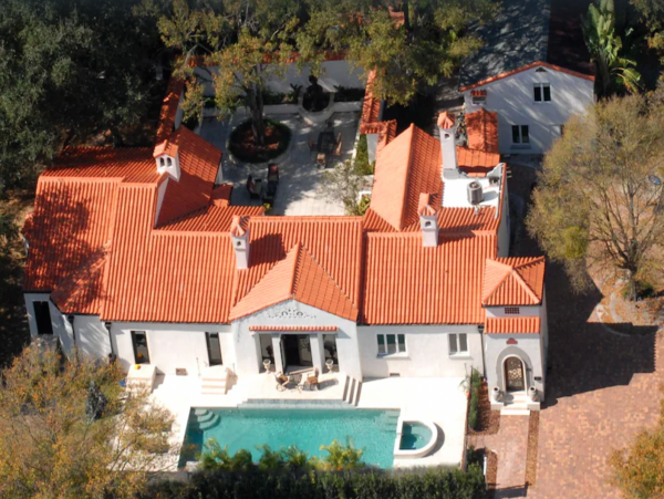 Stunning Mediterranean Style Tampa Mansion with Pool & Spa
