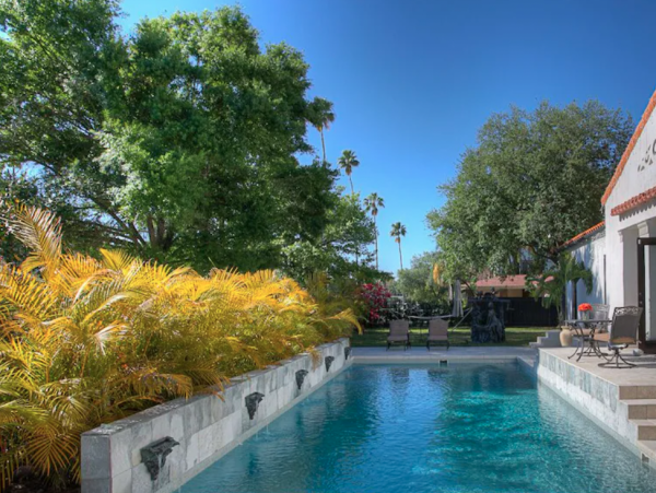 Stunning Mediterranean Style Tampa Mansion with Pool & Spa