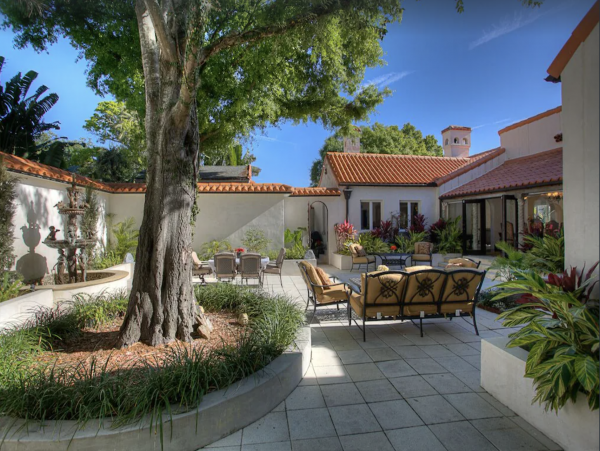 Stunning Mediterranean Style Tampa Mansion with Pool & Spa