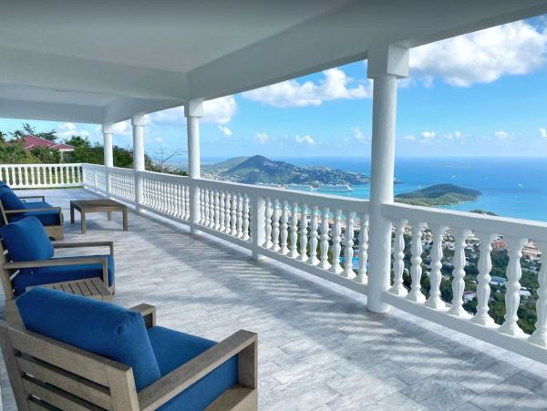 Vacation Villa in St. Thomas Stunning Views Sleeps 18 Guests