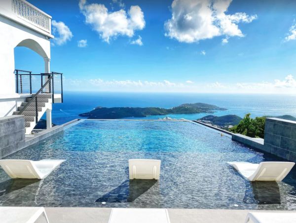 Vacation Villa in St. Thomas Stunning Views Sleeps 18 Guests
