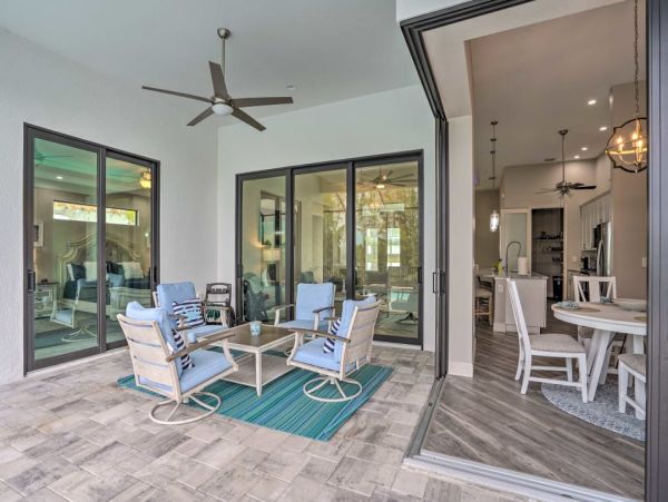 Canal Front Three Bedroom Vacation Home in Cape Coral