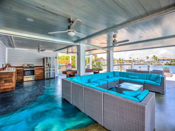 Six Bedroom Vacation Home in Marathon with Boat Dock & Pool