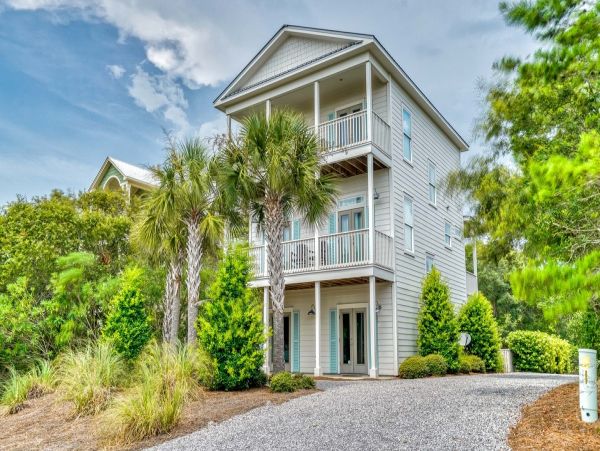 Seacrest Beach Four Bedrooms Rental Home with Pool Sleeps 10