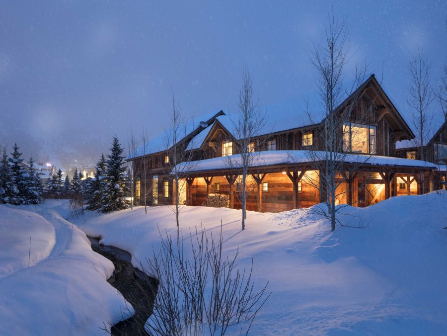 Teton Village Mountain View Four Bedroom Vacation Rental Lodge