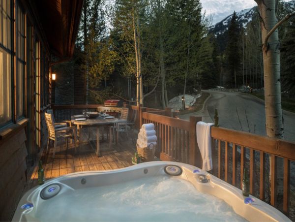 Teton 4 Bedroom with Hot Tub Spa