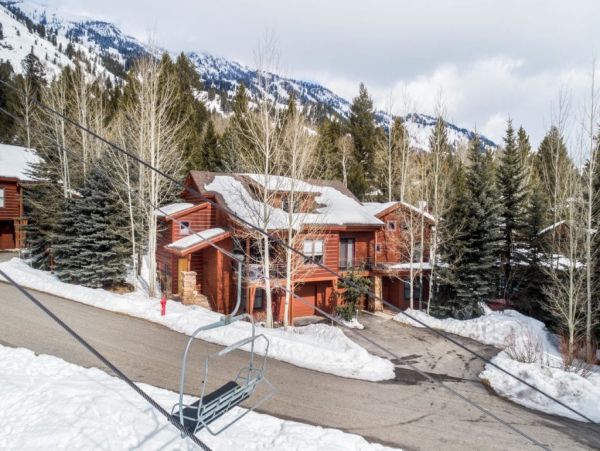 Luxury Jackson Hole Ski-In Ski-Out Townhouse  Teton Village Vacation Rental