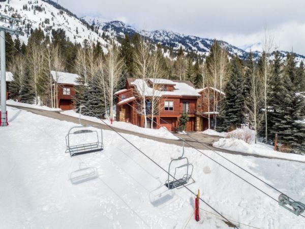 Luxury Jackson Hole Ski-In Ski-Out Townhouse  Teton Village Vacation Rental