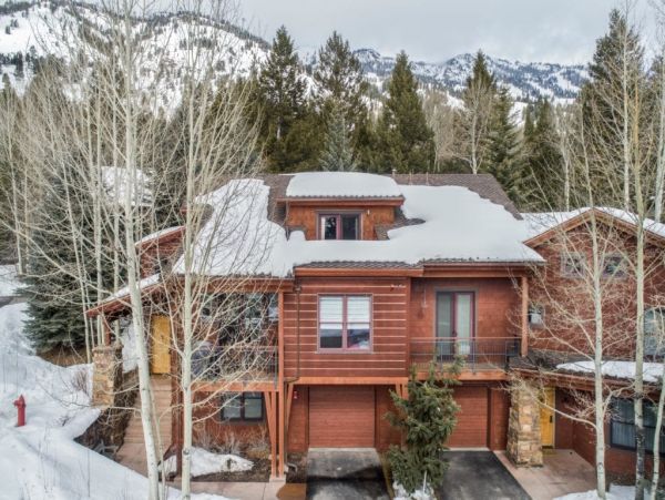 Luxury Jackson Hole Ski-In Ski-Out Townhouse  Teton Village Vacation Rental