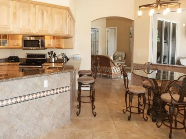 Cape Coral 4 Bedroom Home with Canal View & Private Pool