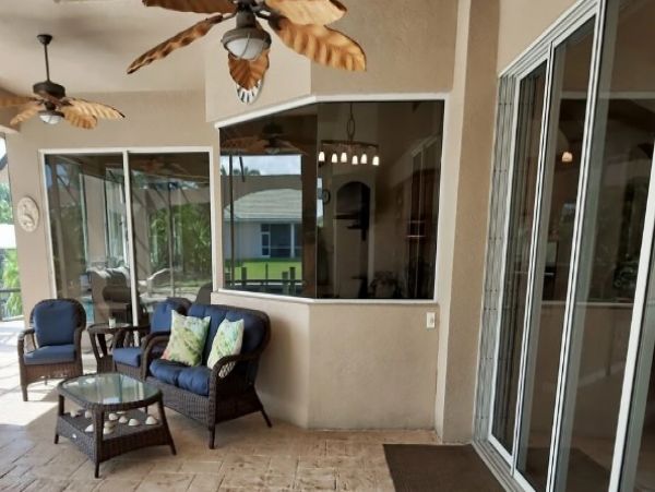 Cape Coral 4 Bedroom Home with Canal View & Private Pool