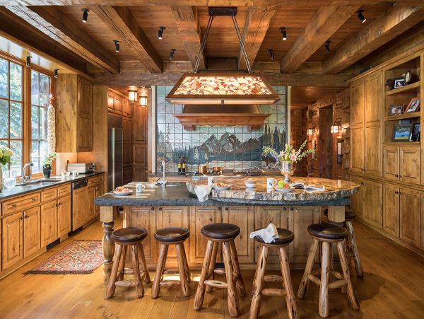 Jackson Hole Vacation Home Six Bedrooms Mountain Views