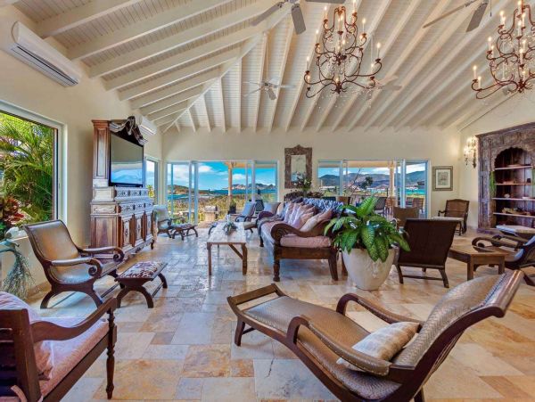 Saint Martin Luxury Six Bedroom Vacation Villa With Pool