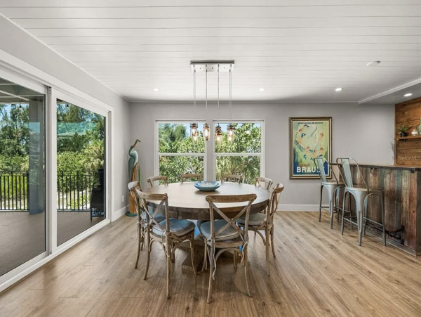 Siesta Key Beachfront Three Bedroom  House Rare Find!