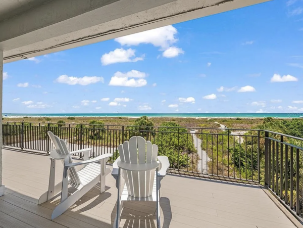 Siesta Key Beachfront Three Bedroom  House Rare Find!
