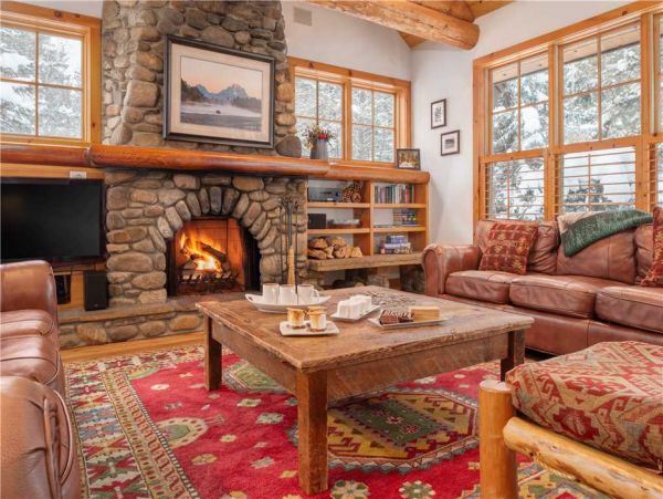 In the heart of Teton village
