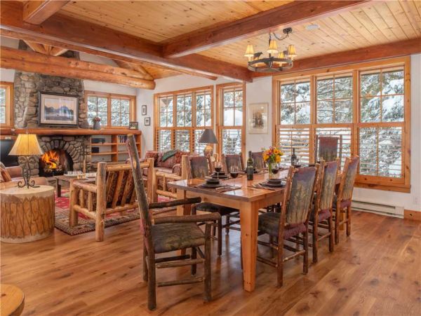 In the heart of Teton village