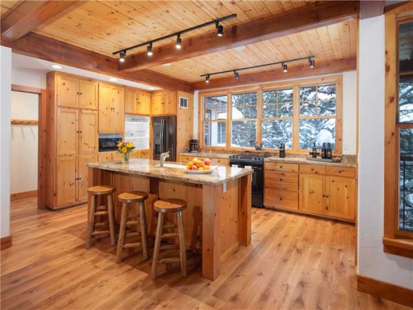 In the heart of Teton village