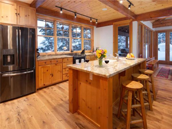 In the heart of Teton village