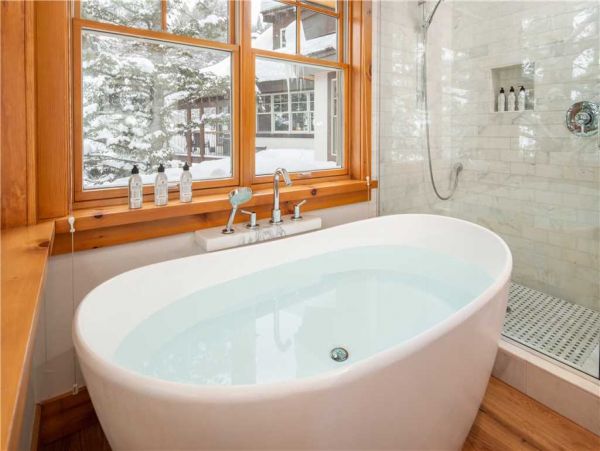 In the heart of Teton village