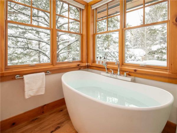 In the heart of Teton village