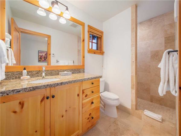 In the heart of Teton village
