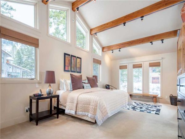 King Master Bedroom w/ Attached Bath- Few Stairs above Main Level