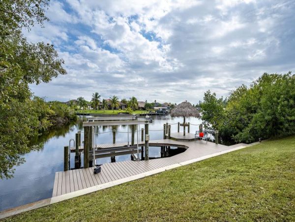 Cape Coral Vacation Rental Home with Pool and Boat Dock