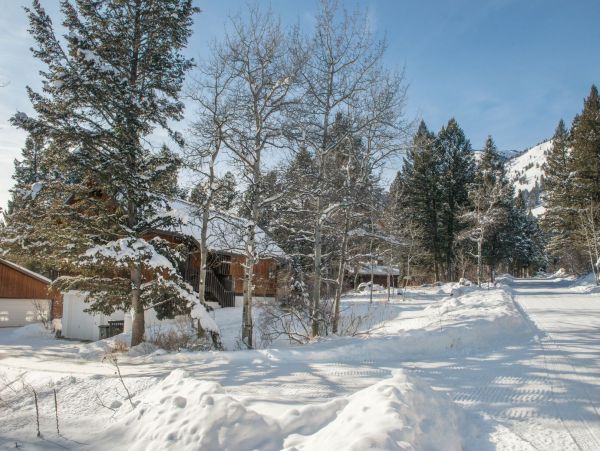 Winter Exterior Street View