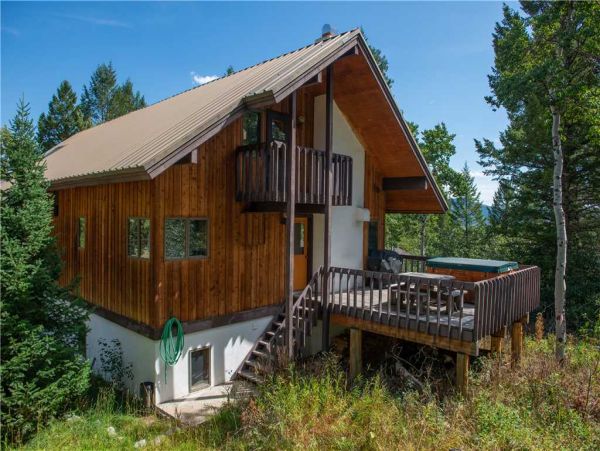 Deckside Exterior w/ Loft Balcony Above