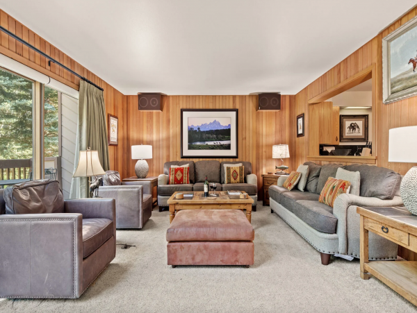 Living Room w/ Deck