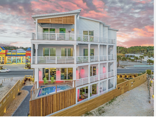 Stunning Beach Vacation Home in Panama Beach 6 Bedrooms