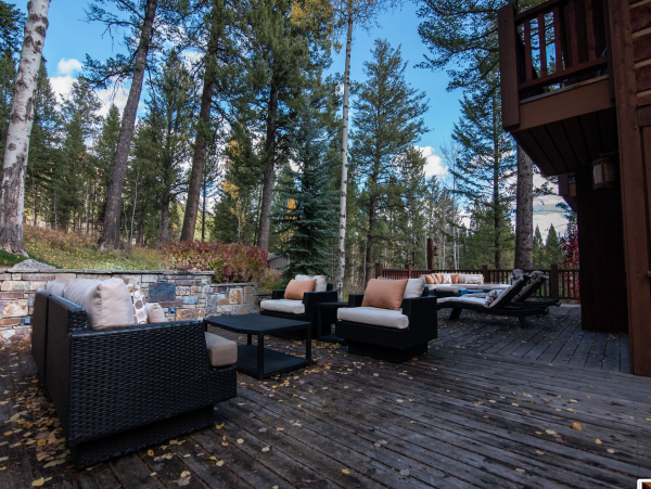 Deck in Fall