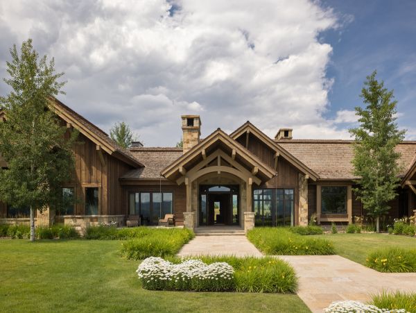 Jackson Hole Mountain View Posh Five Bedroom Rental Home