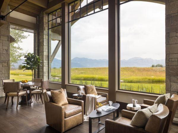 Jackson Hole Mountain View Posh Five Bedroom Rental Home