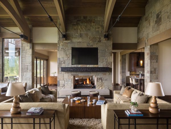 Jackson Hole Mountain View Posh Five Bedroom Rental Home