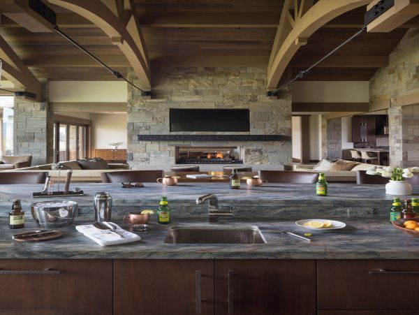 Jackson Hole Mountain View Posh Five Bedroom Rental Home