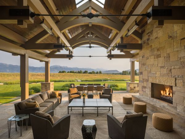Jackson Hole Mountain View Posh Five Bedroom Rental Home