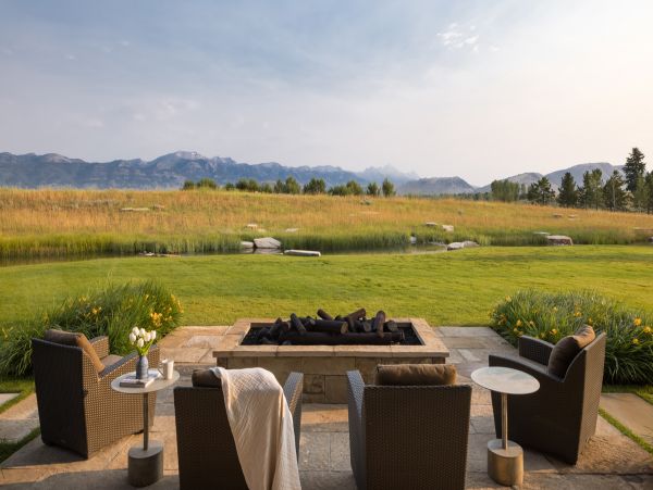 Jackson Hole Mountain View Posh Five Bedroom Rental Home