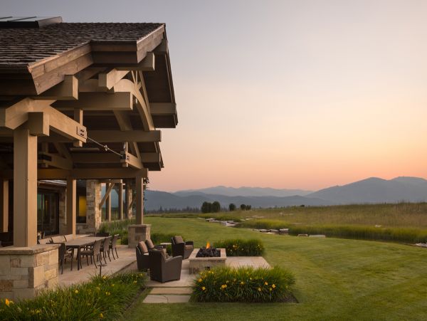 Jackson Hole Mountain View Posh Five Bedroom Rental Home