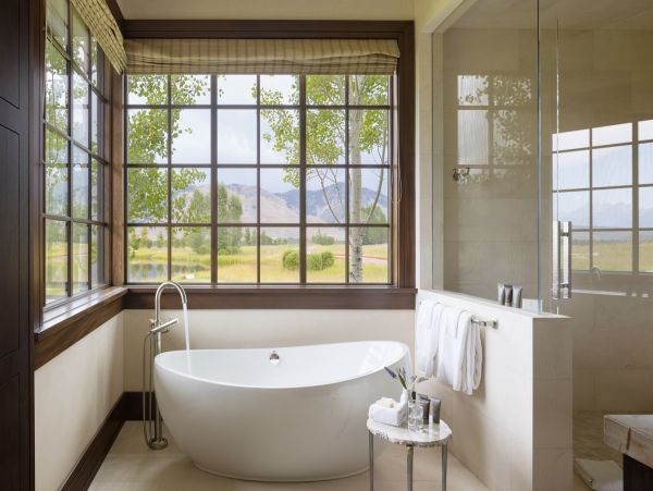 Jackson Hole Mountain View Posh Five Bedroom Rental Home
