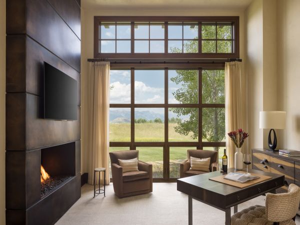Jackson Hole Mountain View Posh Five Bedroom Rental Home