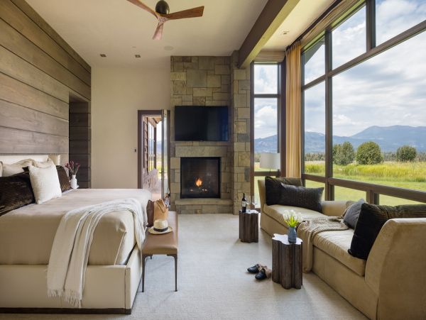 Jackson Hole Mountain View Posh Five Bedroom Rental Home