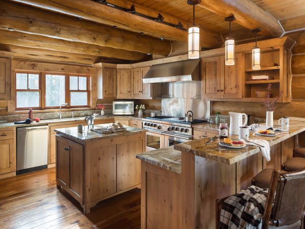 Luxury Log Cabin Style Vacation  Residence