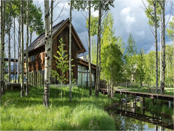 Mountain Views Jackson Hole Luxury Vacation Home.