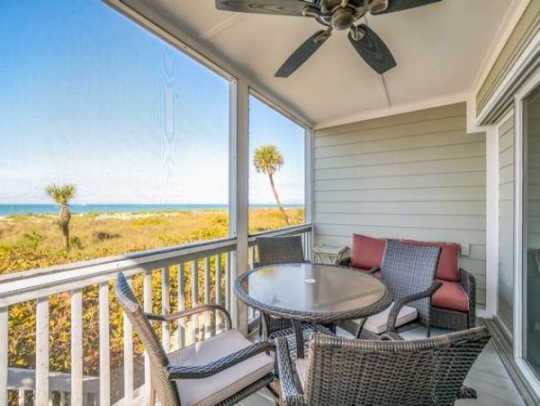 Beachfront Vacation Beach. Home In Boca Grande 3 Bedrooms