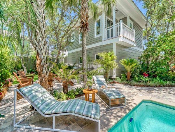 Inlet Beach Vacation Home Four Bedrooms with Guest House