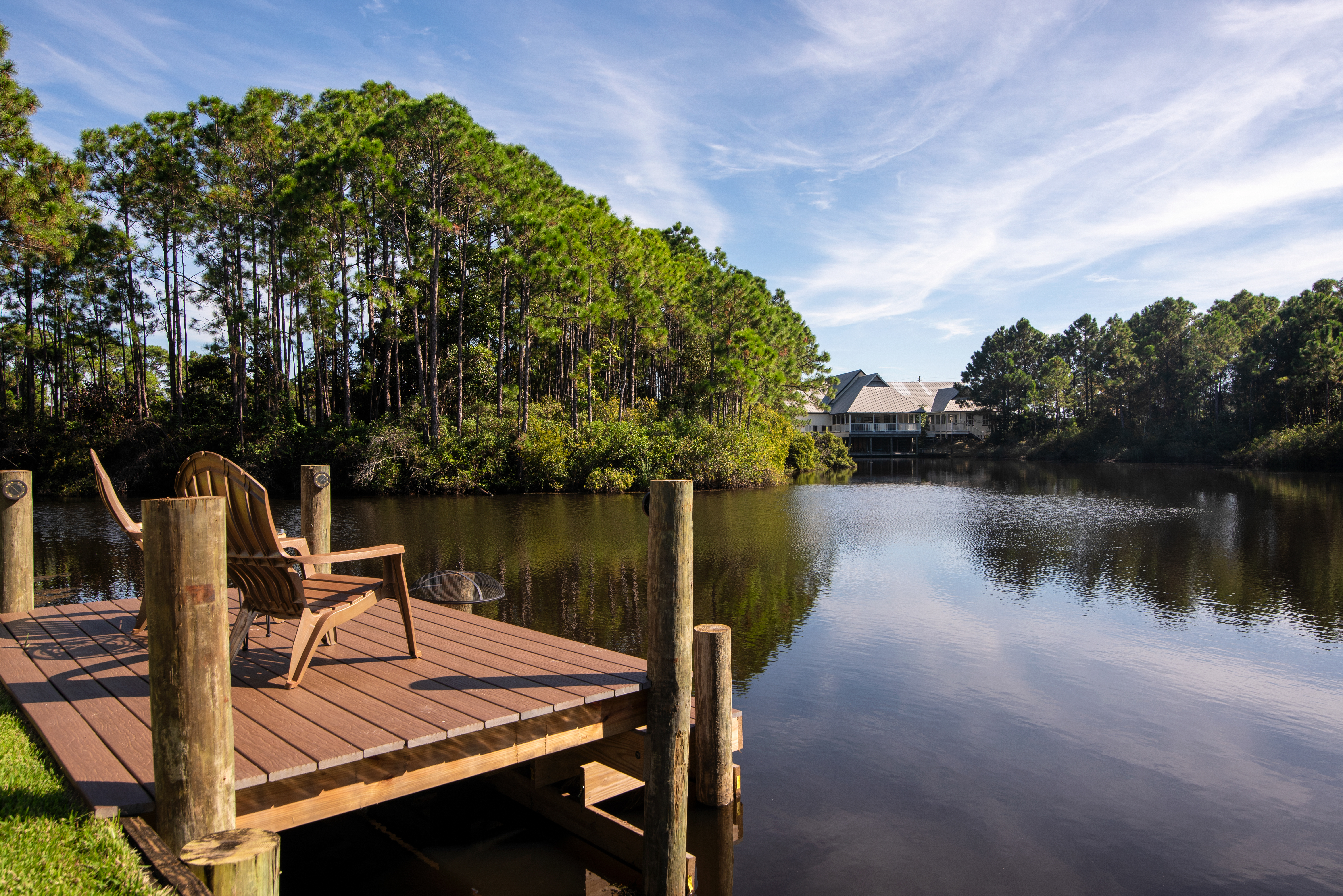 Waterfront Five Bedroom Home with Hot Tub in Miramar Beach